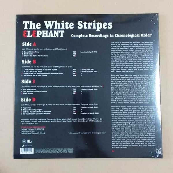 WHITE STRIPES - Elephant