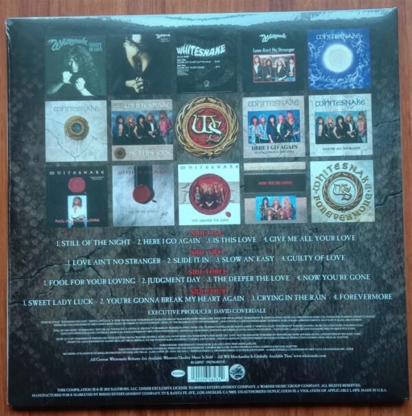 WHITESNAKE - Greatest Hits