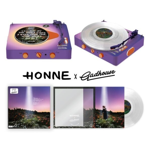 GADHOUSE x HONNE Brad Vinyl Turntable Player