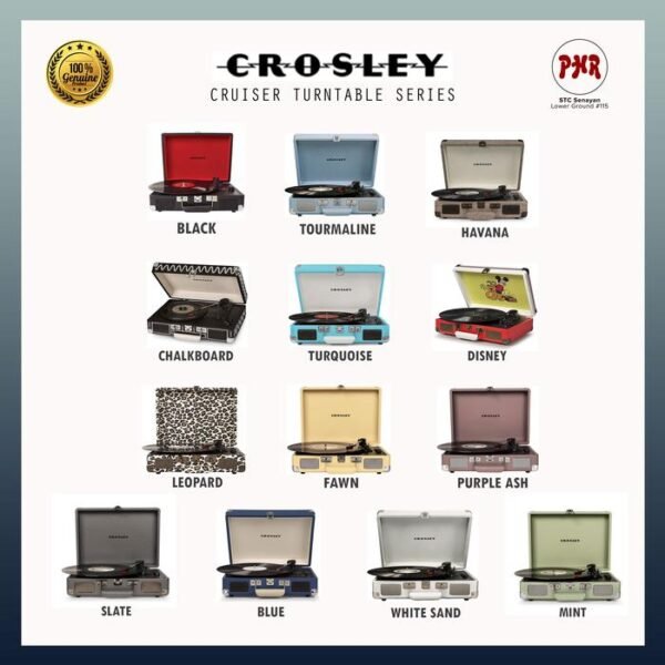CROSLEY CRUISER - Vinyl Turntable Player