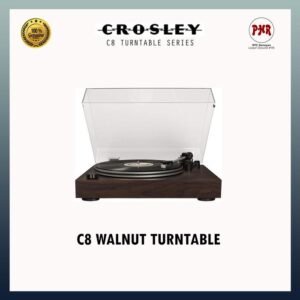 CROSLEY C8 WALNUT - Vinyl Turntable Player (Pemutar Piringan Hitam)