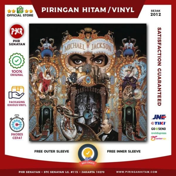 MICHAEL JACKSON - Dangerous 2LP
