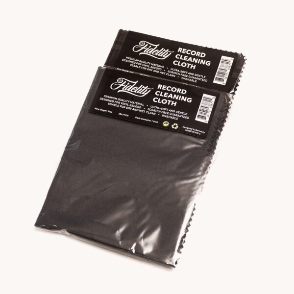 FIDELITY RECORD CLEANER - Cloth Khusus Pembersih Piringan Hitam/Vinyl