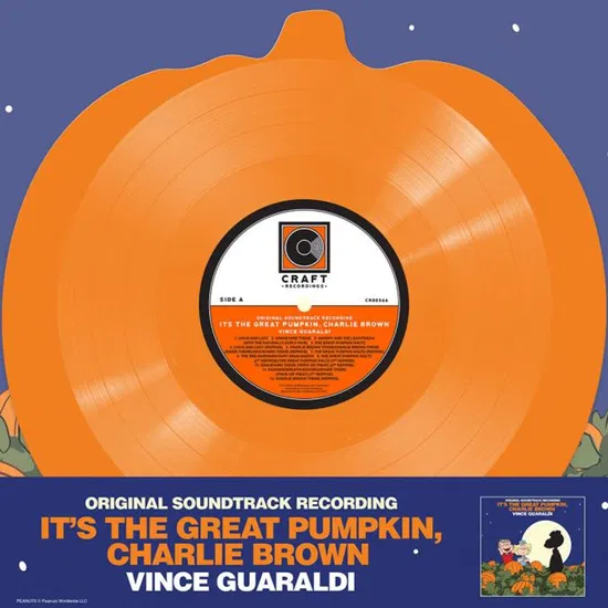 VINCE GUARALDI - It's Great Pumpkin (Translucent Orange Pumpkin Shaped)