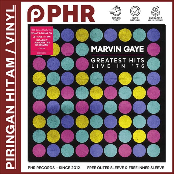 MARVIN GAYE - Greatest Hits Live In '76