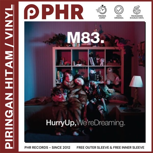 M83 - Hurry Up, We're Dreaming (Clear Pink & Clear Blue)