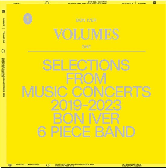 BON IVER - Volumes: One "Selections From Music Concerts 2"