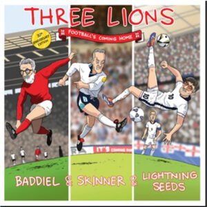 SKINNER BADDIEL & LIGHTNING SEEDS - Three Lions (Remastered) (Red Vinyl)
